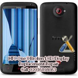 HTC One X Broken LCD/Display Replacement Repair